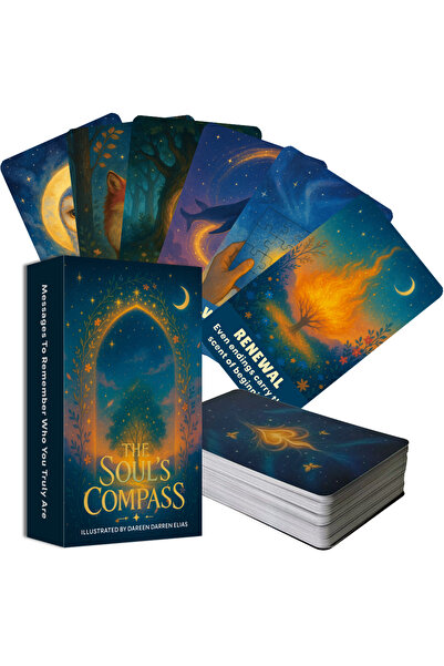 Choice A743 The Soul's Compass Oracle Deck, 80-cards With Messages for The So...