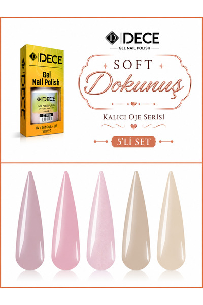 d dece Soft Dokunuş Kalıcı Oje Serisi
