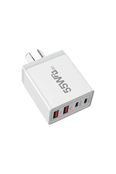 Choice 55W AU Plug PD 65W/55W Fast USB Charge Charger EU/US/AU/UK Plug Wall C...