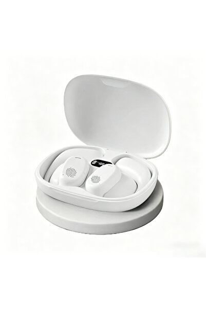 choice2 White Wireless Bone Conduction Headphones Bluetooth 5.3 Waterproof Sp...