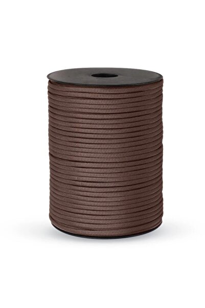 Choice 100meters BROWN 7 Cores 550 Paracord Cord 100M 50M 31M Dia.4mm For Out...