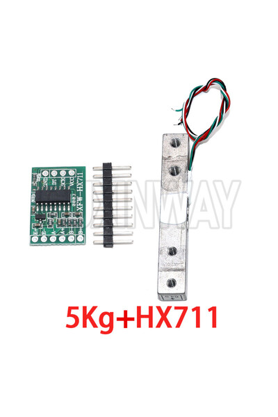 Choice 5KG With HX711 Load Cell 1KG 2KG 5KG 10KG 20KG HX711 AD Module Weight ...