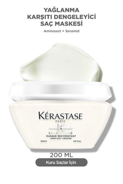 Kerastase Specifique Masque Rehydratant Yağlanma Karşıtı Dengeleyici Jel Yapı...