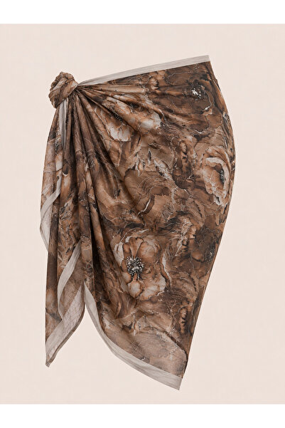 KRAFTELLA Women's Checkered Patterned Pareo Shawl – Soft Textured Multi-Purpo...