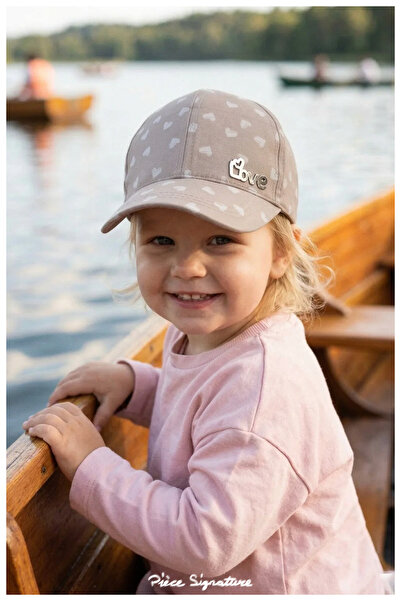 PIECE SIGNATURE 100% Cotton % Cotton, Embroidered Hat with Accessories for Gi...