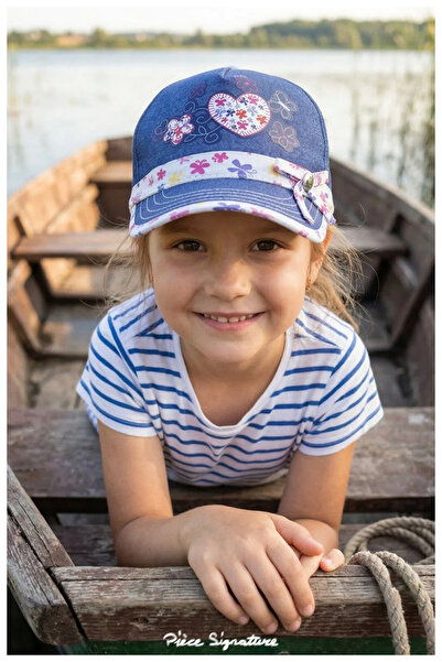 PIECE SIGNATURE 100% Cotton , g Gabardine Hat with Accessories for Girls (Age...