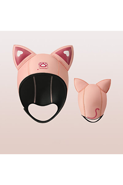 Choice1 XMZ276 Caps 3MM Neoprene Diving Hood With Chin Straps Women Cute Cat ...