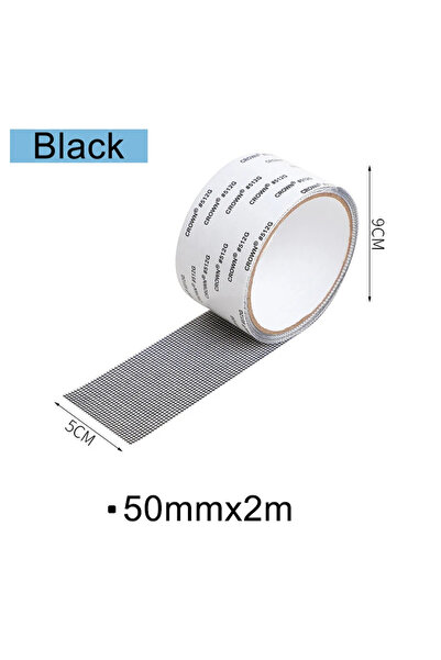 Choice black Window Screen Tape Anti-mosquito Screen Repair Subsidy Door Curt...