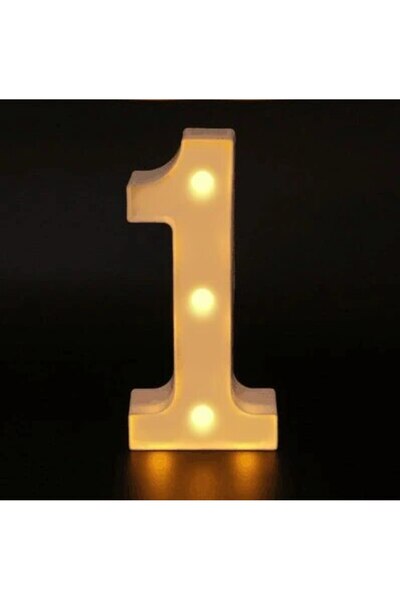 Choice1 1 Number Letter Lamp Luminous Alphabet LED Lights Decororation Night ...