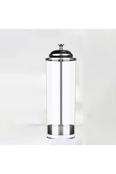 Choice Clear Straw Holder Dispenser 100 PCS Striped Straws Include - Clear Dr...