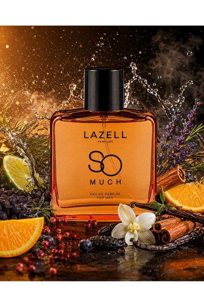 LAZELL Parfum bărbătesc, Lazell , Eau de Parfum , Oriental, 100ml, Maro