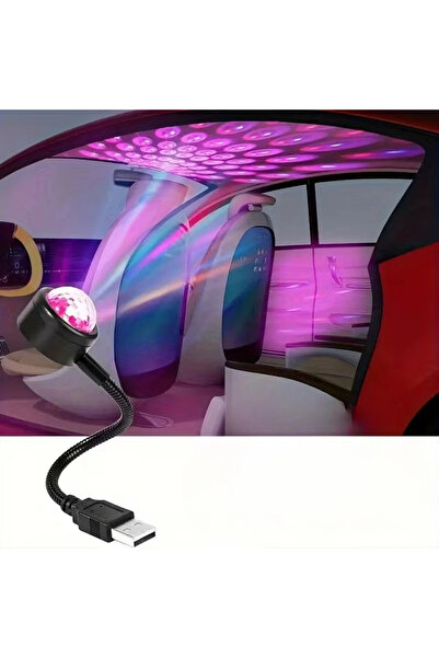 Go İthalat USB Sese Duyarlı 8 Farklı Mod Işıklı LED Atmosfer Işığı – Ambiyans...