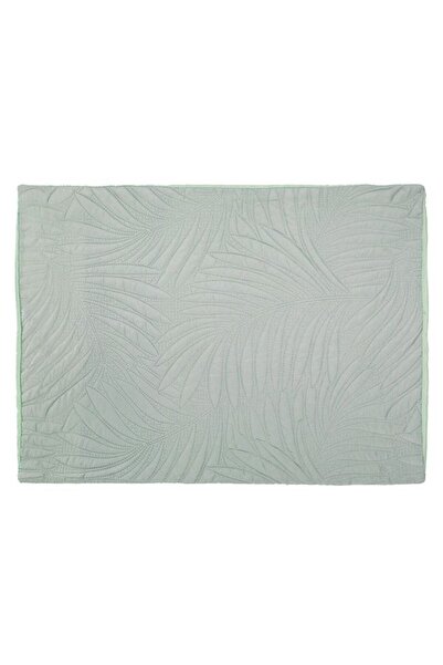BAMI NETWORK Fată de Pernă Verde Menta cu Frunze 70x50cm Relaxantă