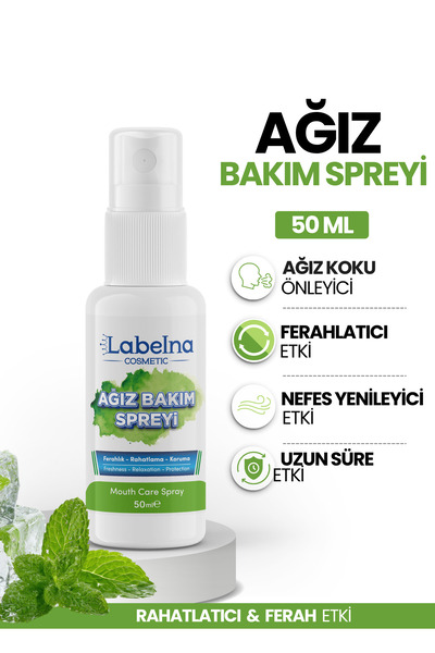 Labelna Cosmetic Ağız Kokusu Önleyici Sprey Ağız Kokusu Giderici Sprey Ağız S...