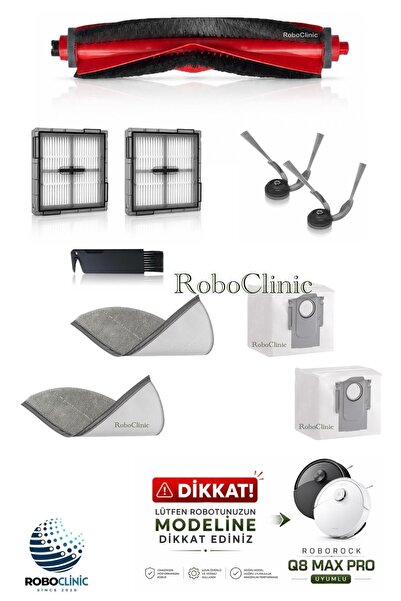 Roboclinic Roborock Q8 Max Pro Plus Aspirator robot compatibil cu perie pentr...