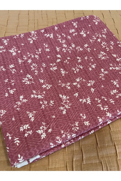ŞENER HOME Lavinya Çiçek Desen Baskılı 150x240 Cm. Tek Kişilik Tek Pike