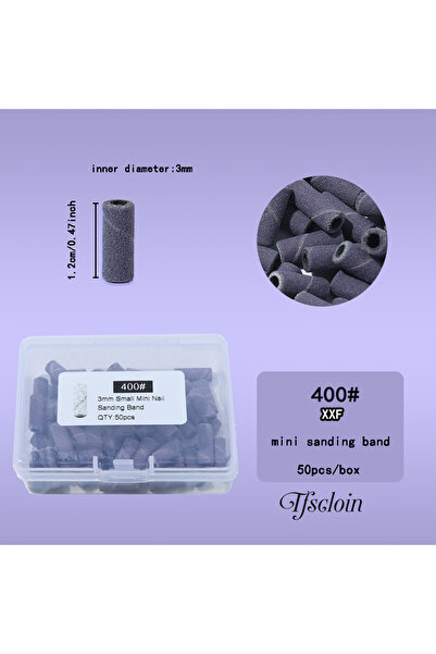 Choice3 400 (only sandband) 3mm Nail Sanding Bands 150/240/320/400 Grit Mini ...
