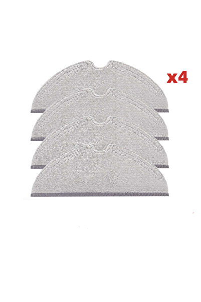 Choice 4 Mop Cloth Brush Mops Hepa Filters for Roborock S5 S50 S502 S55 S6 Pu...