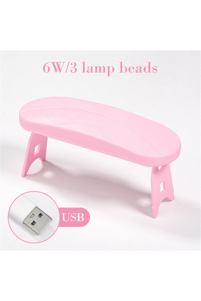 Choice Pink Professional Nail Lamp Portable UV LED Quick Drying Nail Lamp Fol...