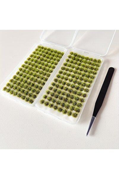 Choice Spring Green 208tufts Static Model Grass Tuft with 1pc Tweezer, Model ...