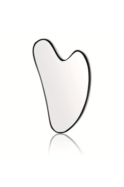 choice2 DUTRIEUX Silvery A Stainless Steel Gua Sha Facial Tools for Face Body...