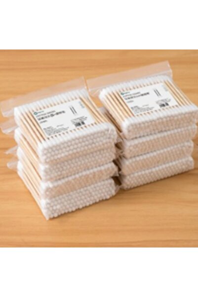 Choice 1000PCs 1000pcs Double Ended Cotton Swab Ear Remover Household Wooden ...