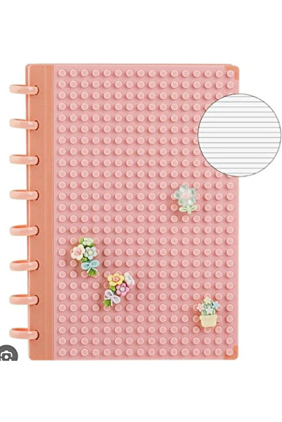 Mynote BLOK CİLTLİ DEFTER A5 KARELİ PEMBE