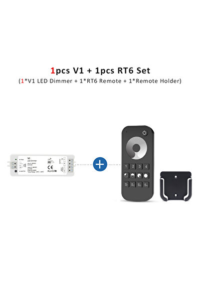 Choice4 1pcs V1 1pcs RT6 Set V1 LED Dimmer 12V 24V 36V RT6 4 Zone Single Colo...