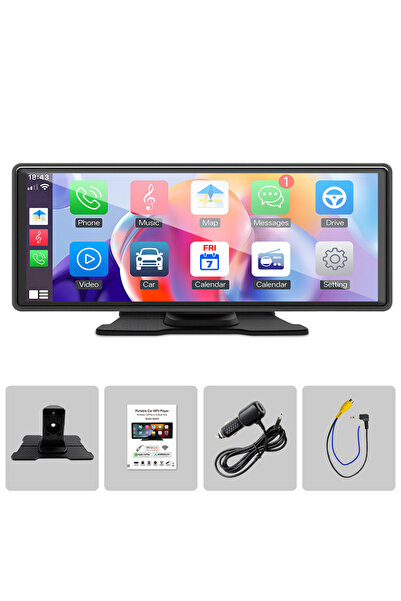 Choice1 Monitor Only Hippcron 10.26” Screen Car Radio Multimedia Video Player...