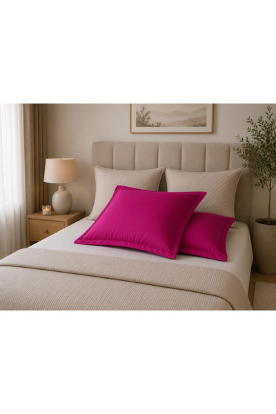 Liz Line Set doua huse perna, bumbac ranforce, culoare mov, colectia "Monocrom"