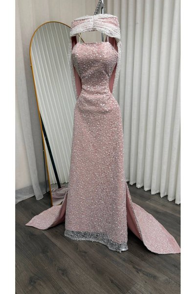 SKY dresses فستان سهره ظهر مكشوف