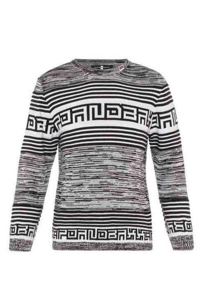 Cipo&Baxx Bp104 Patterned Gray Children's Sweater