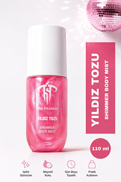 The Istanbul Yıldız Tozu Shimmer Body Mist 110 ml – Simli Işıltılı Vücut Spre...
