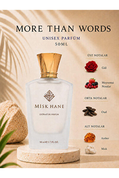 MİSKHANE MORE THAN WORDS UNISEX EDP 50 ML PARFÜM