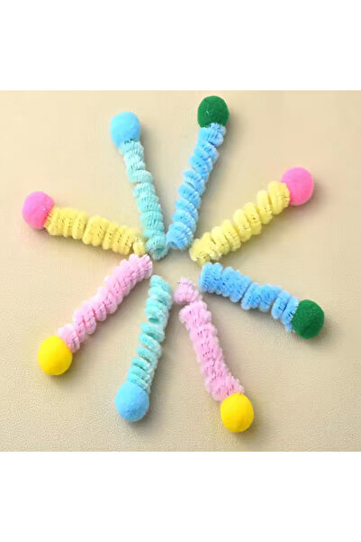 Choice Random Color 4PCS 4Pcs Cat Spring Toys Interactive Pet Toys for Cats C...