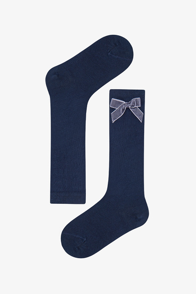 Penti Kız Çocuk Navy Ribbon Pantolon Çorabı