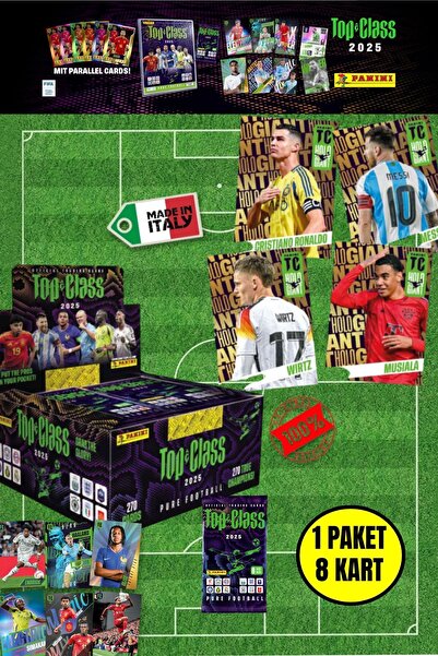 TOYFEST Panini Adrenalyn Top Class - 2025 Official Trading Card Footballer Ca...