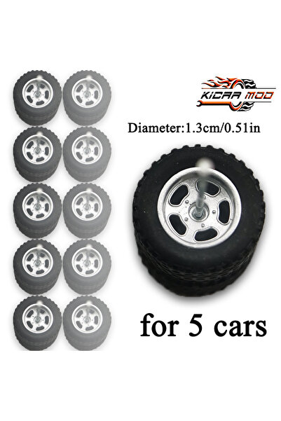 Choice1 TOY719-5 1/64 Wheels Fixed Tires All Terrain for Toy Model Diecast Ca...