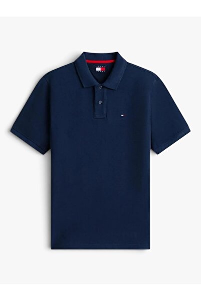 Tommy Hilfiger Tjm Reg Ess Polo Ext Men's Blue T-Shirt - Dm0Dm22711