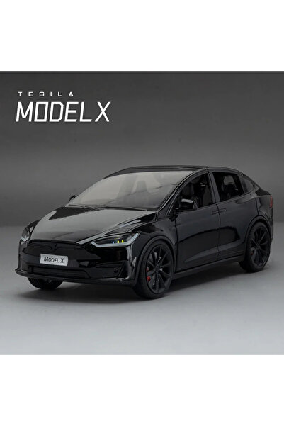 Choice5 Model X Black no box 1:24Model X Model 3 Alloy Die Cast Toy Car Model...