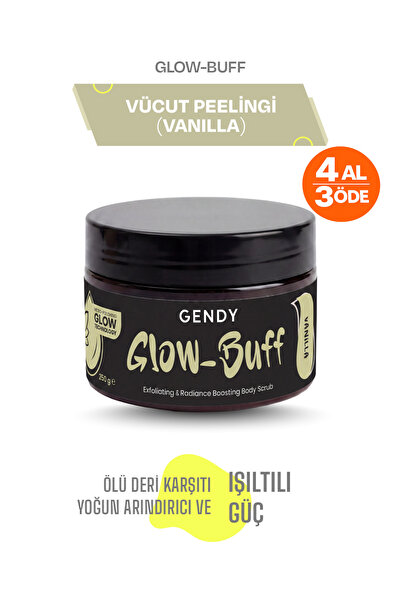 GENDY Glow-Buff Vanilla | Nemlendirici, Besleyici, Batık Giderici ve Arındırı...
