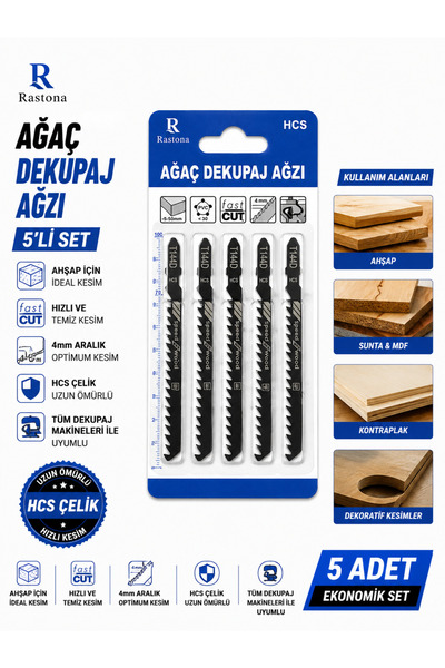 RASTONA AĞAÇ DEKUPAJ AĞZI