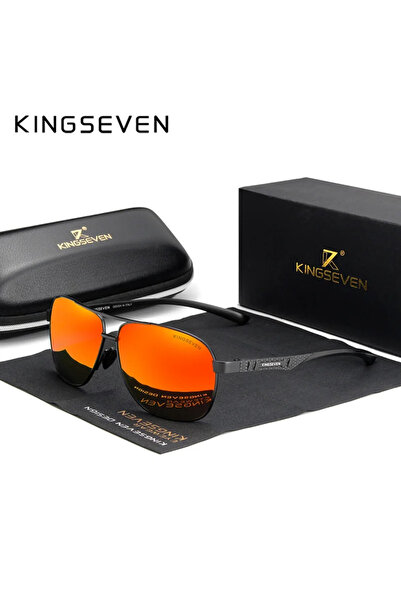Choice Other Black Red KINGSEVEN Polarized Aluminum Sunglasses Men UV400 HD L...