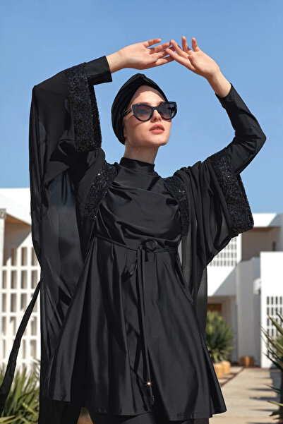 Adasea 251132 Women's Pareolu Hijab Swimsuit