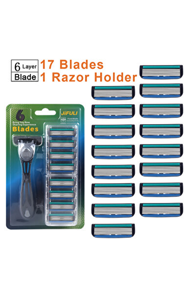 choice2 1 Handle 17 blades 1 Handle + 12 / 17 Blades/ Men Women Manual Safety...