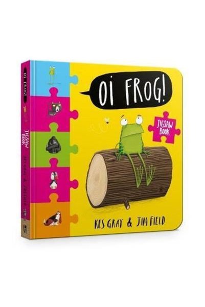 Hachette Children's Group Oi, Broască! Carte puzzle