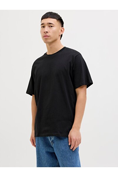 Jack & Jones Σετ 3 μονόχρωμων μπλουζών