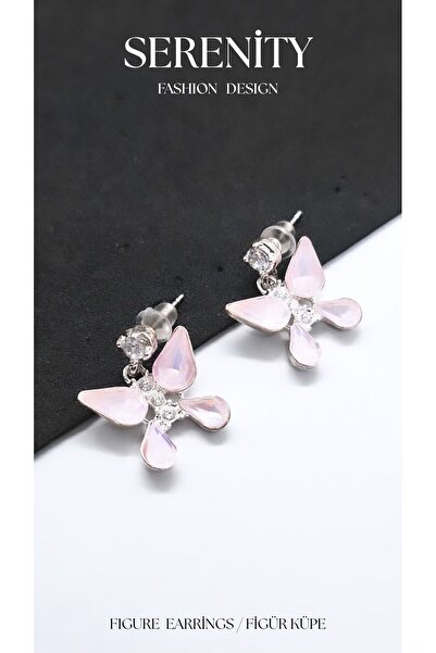 Serenity Opal Stone Minimalist Figure Earrings