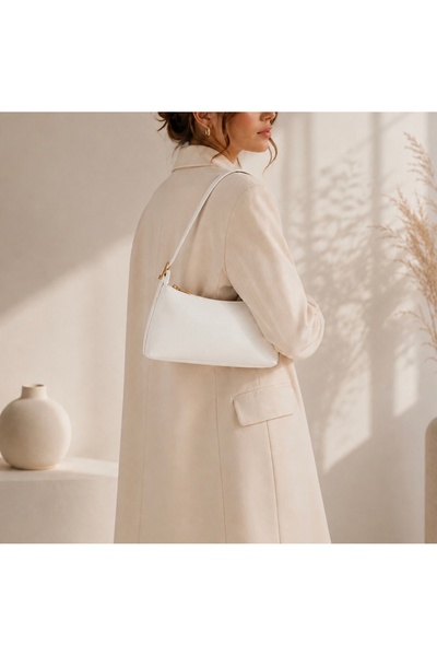 BK Bags & Accessories Kadın Baget El Ve Kol Omuz Çantası