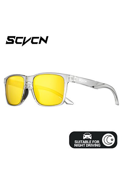 Choice4 S235-07 SCVCN Polarized Night Driving Glasses Yellow Lens Anti Glare ...
